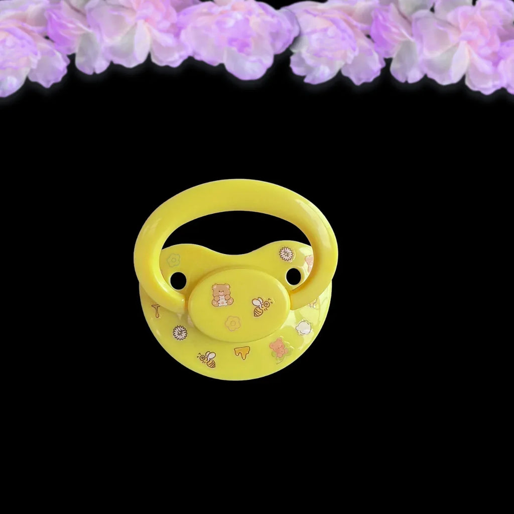 Adult Pacifier - Honey Bear and Bees - Puppy's Aesthetics