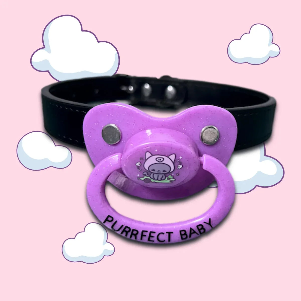 Kitten Pacifier Gag (Purrfect Baby) - Puppy's Aesthetics