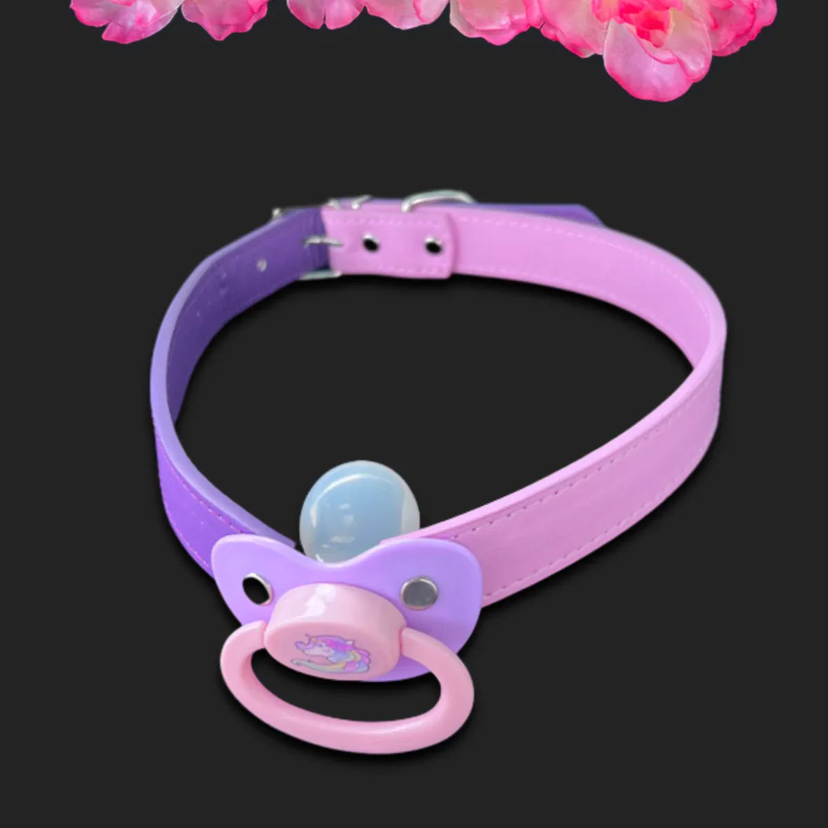 Unicorn Mismatch Pacifier Gag - Puppy's Aesthetics
