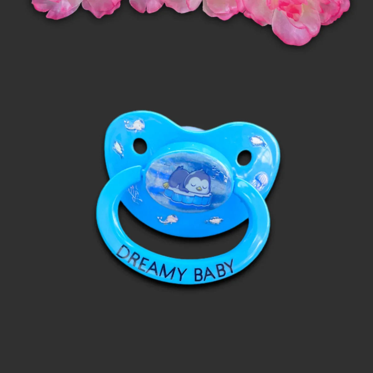 Penguin Deco Adult Pacifier - Puppy's Aesthetics