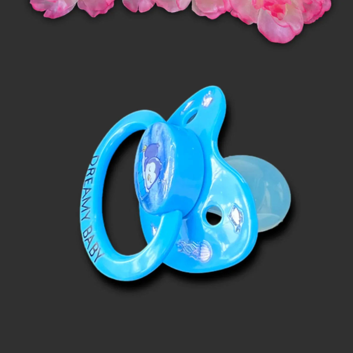 Penguin Deco Adult Pacifier - Puppy's Aesthetics