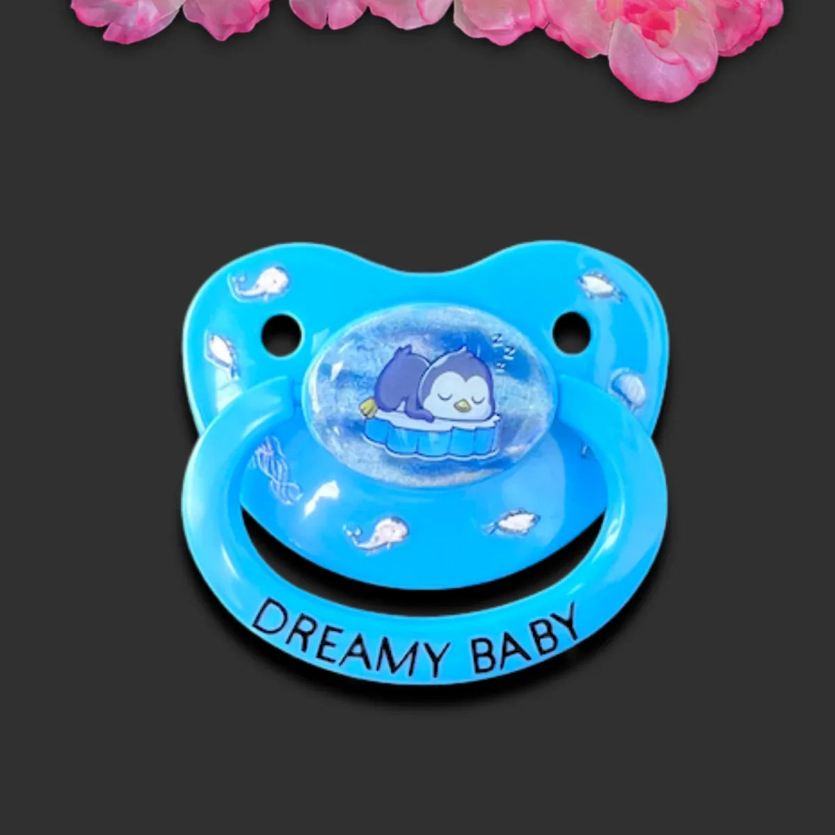 Penguin Deco Adult Pacifier - Puppy's Aesthetics
