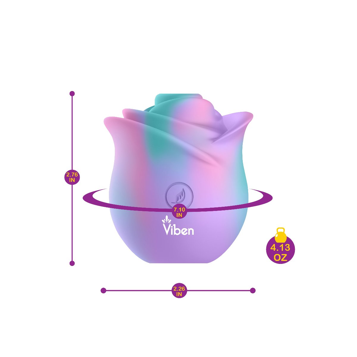 Viben Zen Rose Strong Clitoral Stimulator