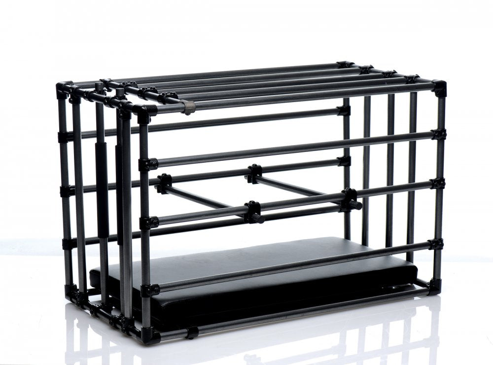 The Kennel Adjustable Cage — Lock In, Play Hard