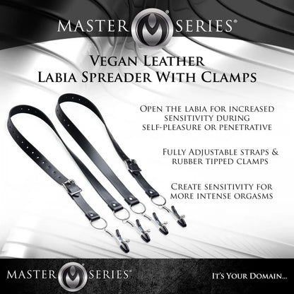 Thigh & Labia Spreader Strap Set - Puppy's Aesthetics