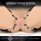 Thigh & Labia Spreader Strap Set