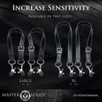 Thigh & Labia Spreader Strap Set