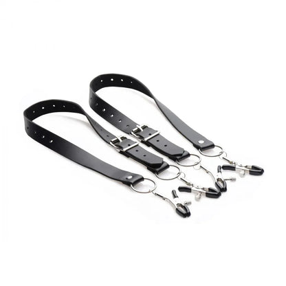 Thigh & Labia Spreader Strap Set - Puppy's Aesthetics