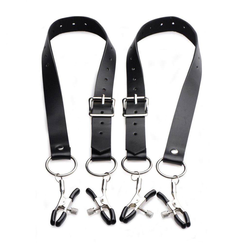 Thigh & Labia Spreader Strap Set
