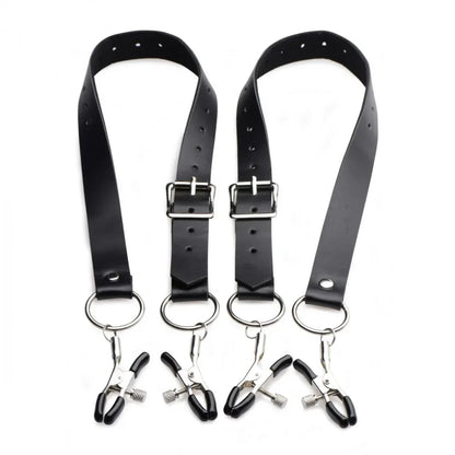 Thigh & Labia Spreader Strap Set - Puppy's Aesthetics