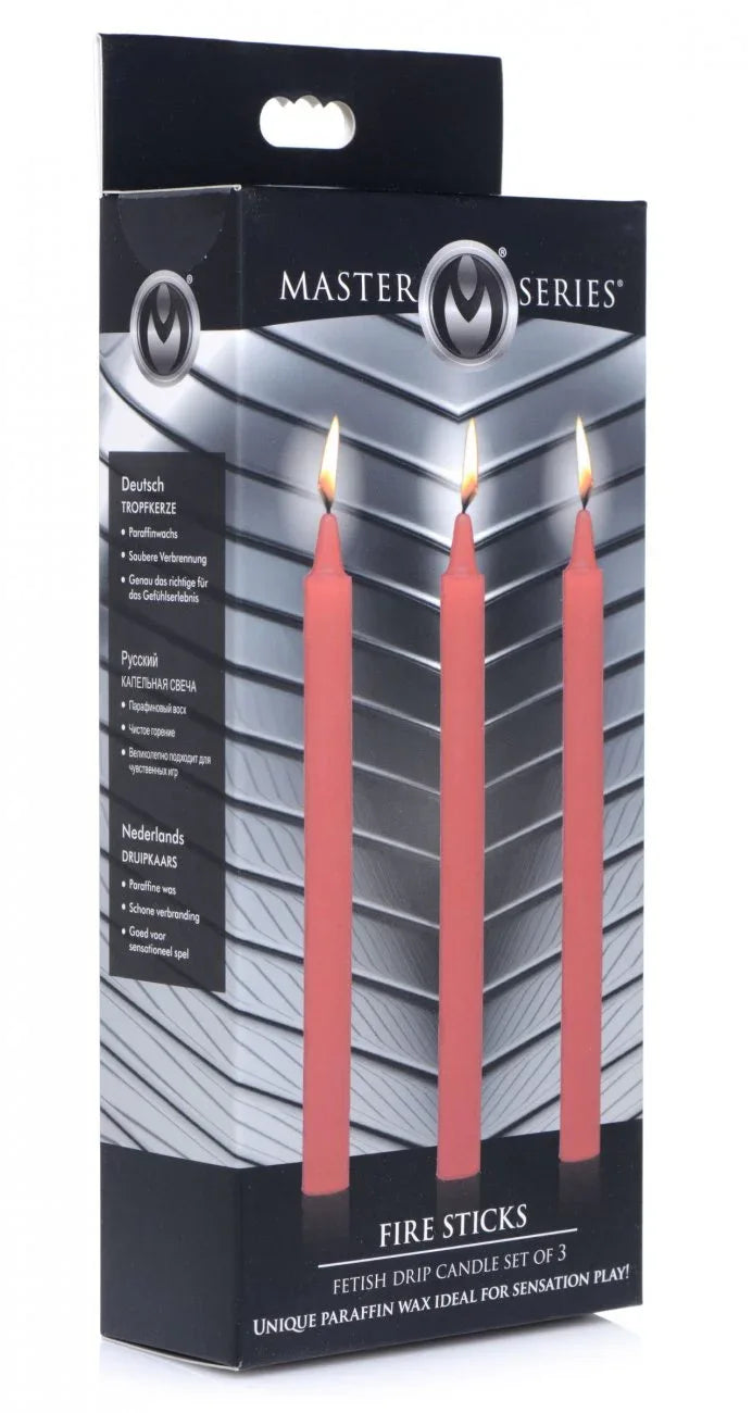 Fetish Drip Candles 3 Pack (Colors) - Puppy's Aesthetics