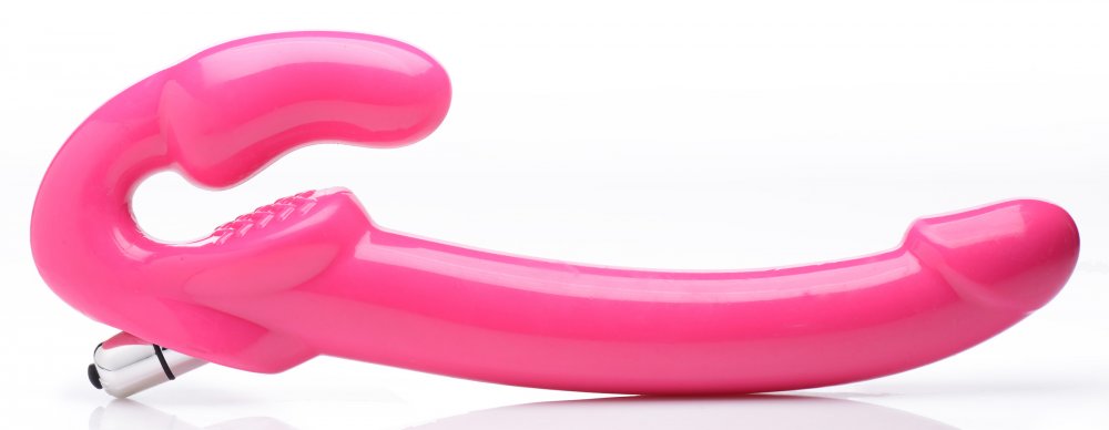 Vibrating Revolver Strapless Strap-On