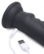 E-Stim Pro 5x Vibrating Dildo & Remote