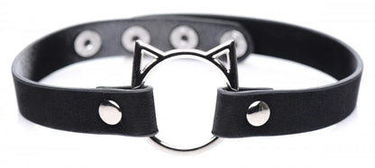 Kinky Kitty Ring Slim Collar - Puppy's Aesthetics