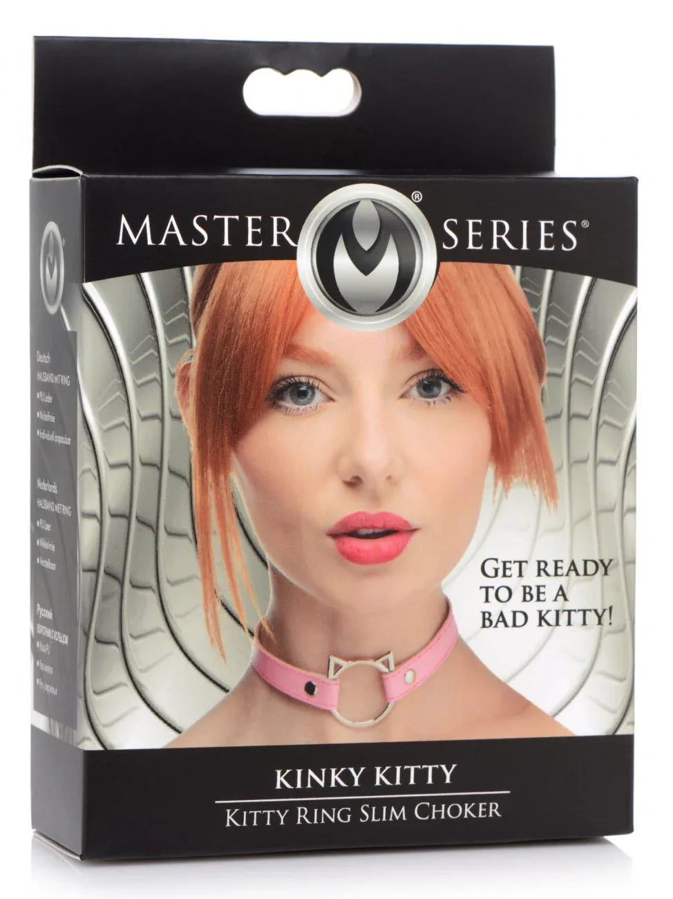 Kinky Kitty Ring Slim Collar - Puppy's Aesthetics