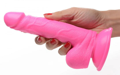 Poppin 6.5 Inch Dildo (Colors) - Puppy's Aesthetics
