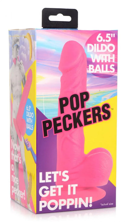 Poppin 6.5 Inch Dildo (Colors) - Puppy's Aesthetics