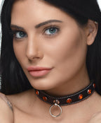 Rhinestone Collar with O-Ring