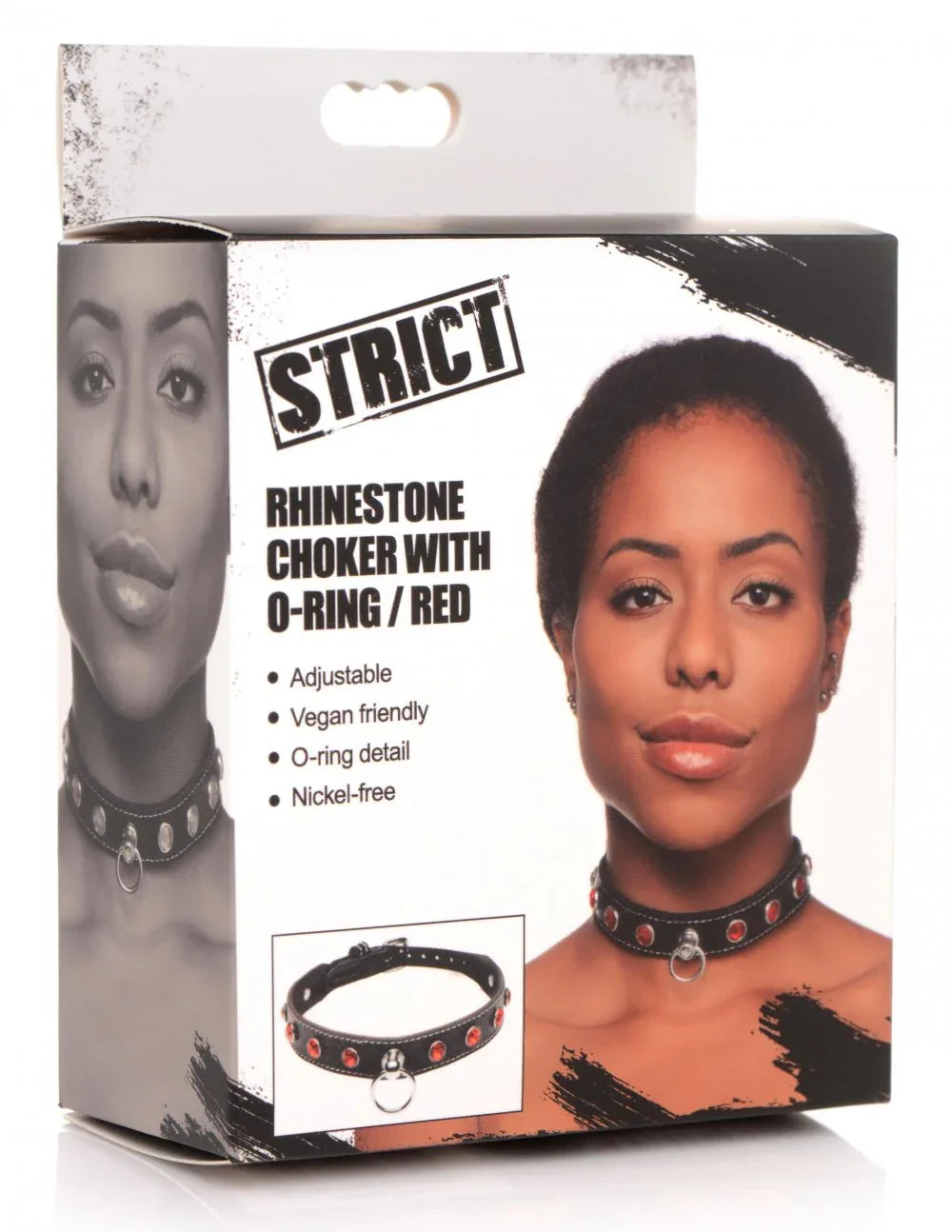 Rhinestone Collar with O-Ring - Puppy's Aesthetics