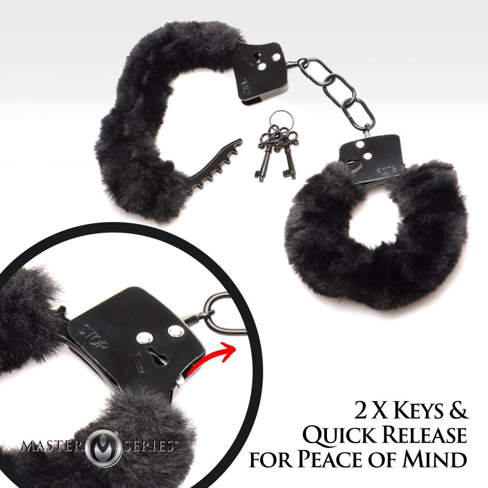 Cuffed In Fur Furry Handcuffs (Colors)