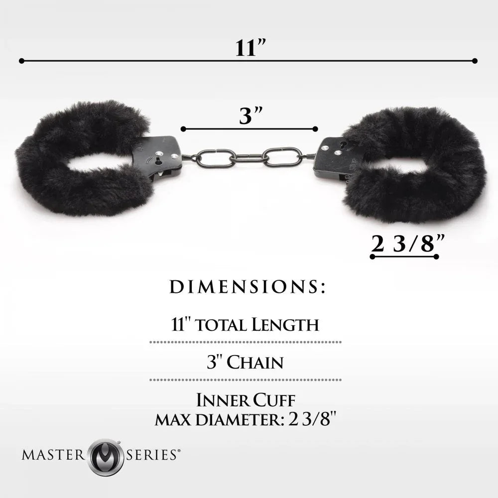 Cuffed In Fur Furry Handcuffs (Colors) - Puppy's Aesthetics