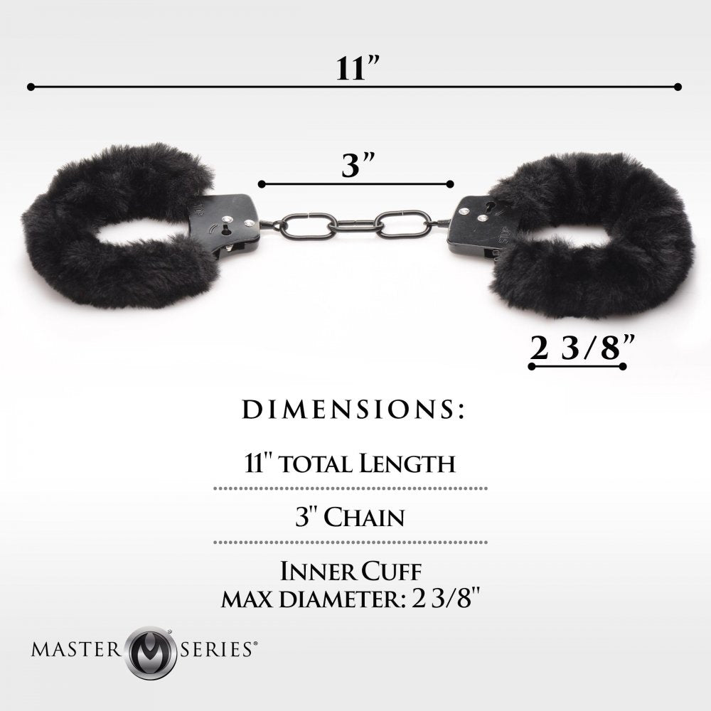 Cuffed In Fur Furry Handcuffs (Colors)