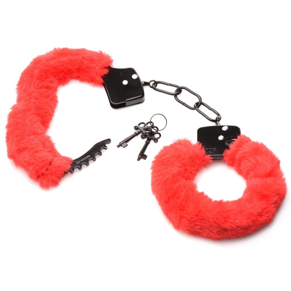 Cuffed In Fur Furry Handcuffs (Colors)