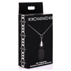 Charmed 10X Vibrating Silicone Teardrop Necklace