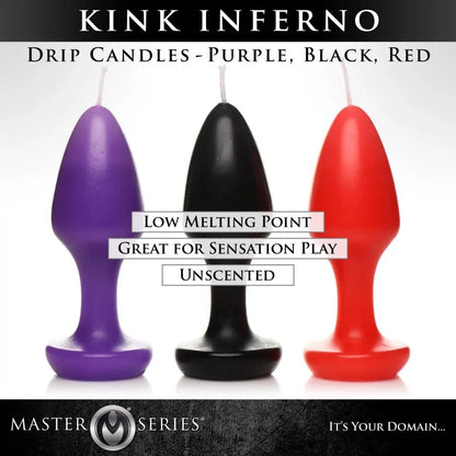 Kink Inferno Drip Candles - Puppy's Aesthetics