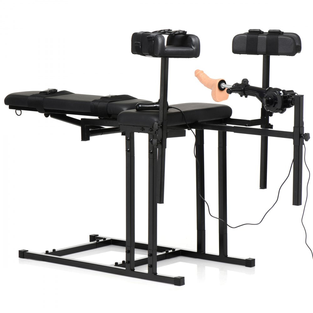 Ultimate Obedience Chair with Detachable Sex Machine