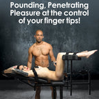 Ultimate Obedience Chair with Detachable Sex Machine