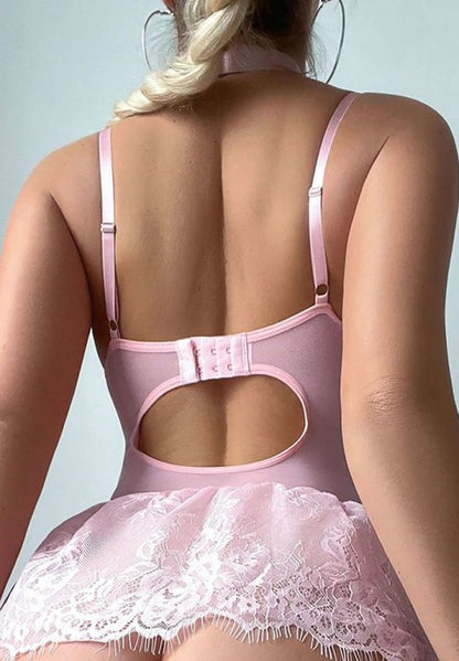 Tempting Touch Lace Babydoll