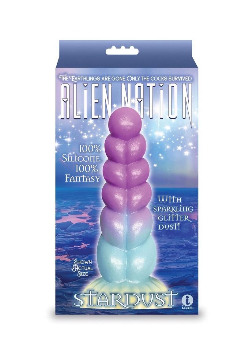 Alien Stardust Glitter Silicone Dildo