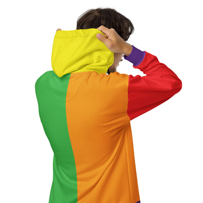 Old School Cool Colorblock Unisex zip hoodie Sizes 2XS - 6XL
