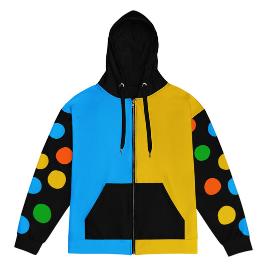 Kidcore Casual Unisex Zip Hoodie