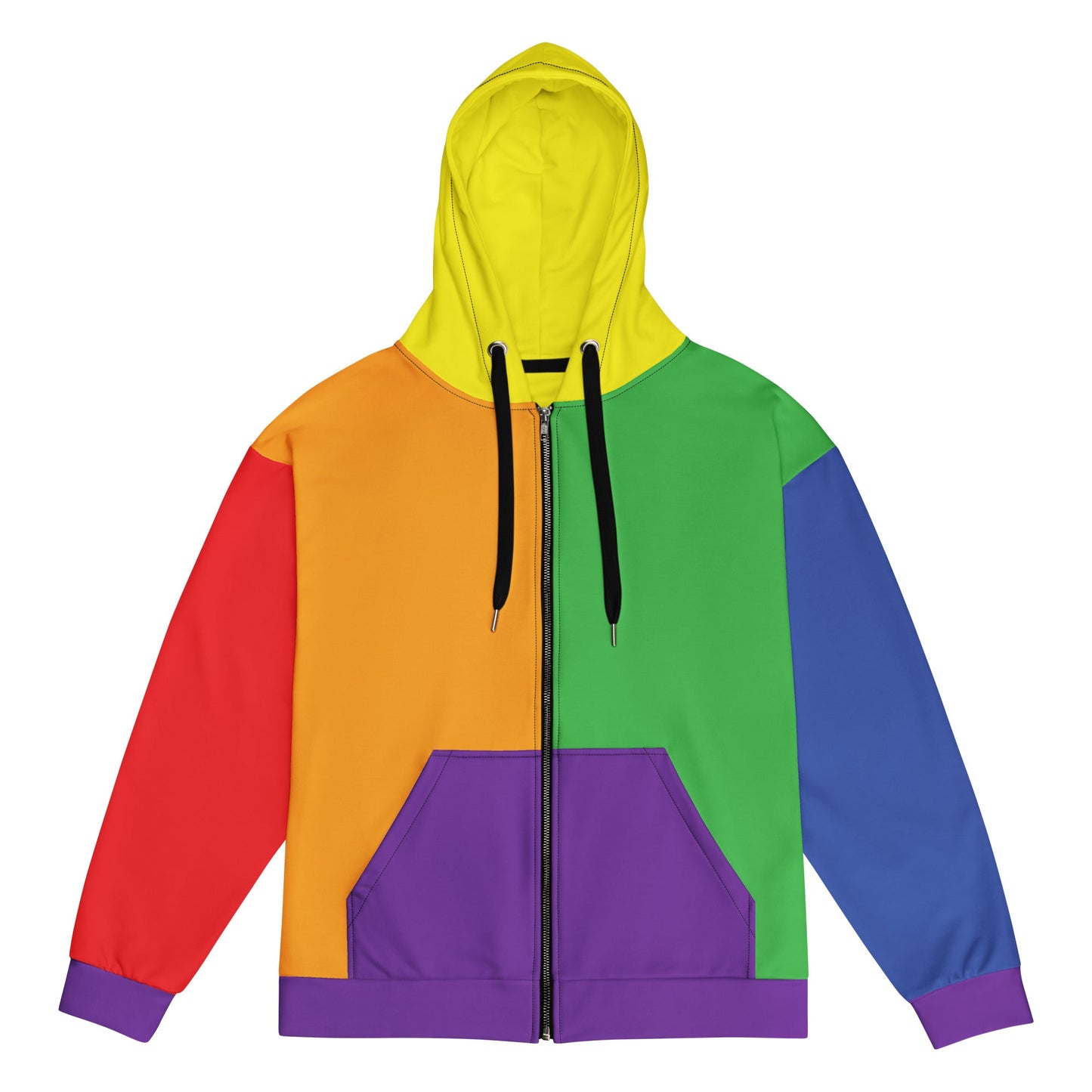 Old School Cool Colorblock Unisex zip hoodie Sizes 2XS - 6XL