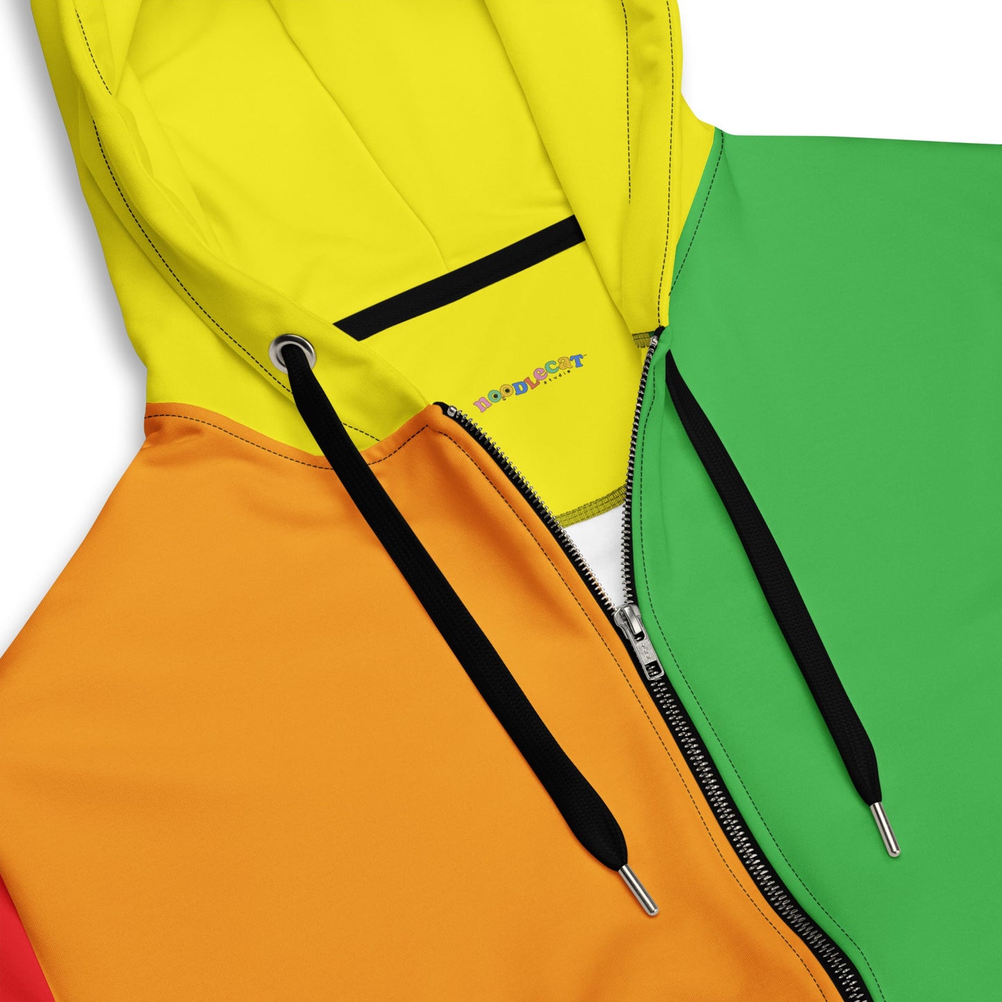 Old School Cool Colorblock Unisex zip hoodie Sizes 2XS - 6XL