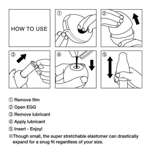 Male Masturbator – Tenga EGG Sensations - Puppy's Aesthetics