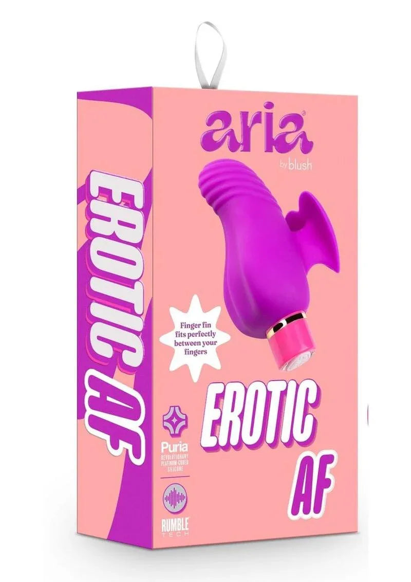 Aria Erotic AF Silicone Finger Vibrator - Puppy's Aesthetics