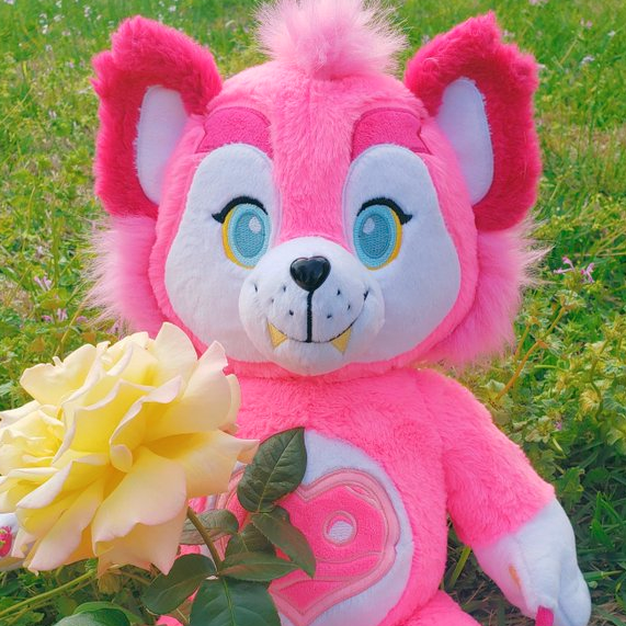 Pink Rare Were Plushie - Puppy's Aesthetics