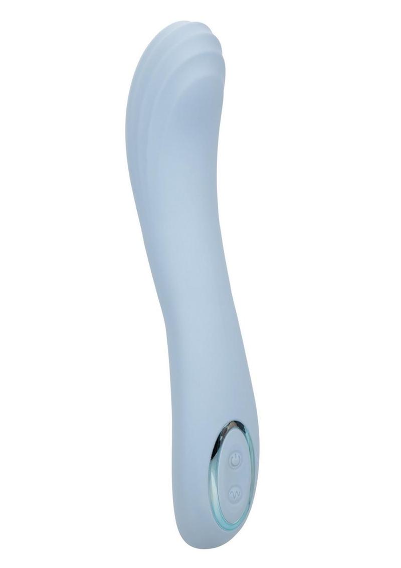 Azure Contoured Silicone Vibrator