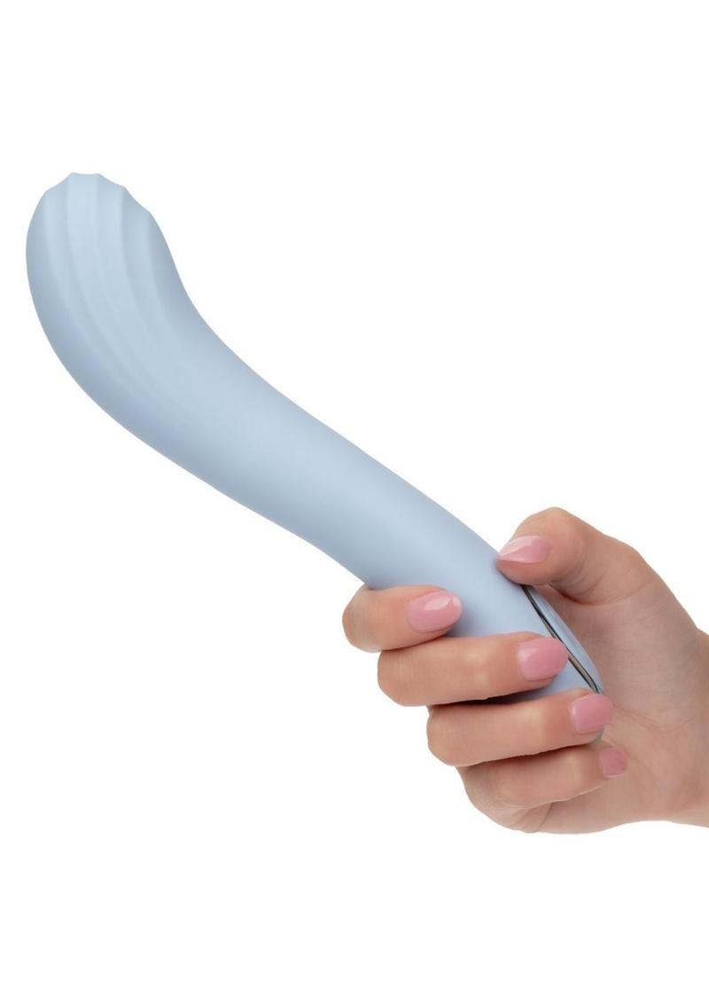 Azure Contoured Silicone Vibrator