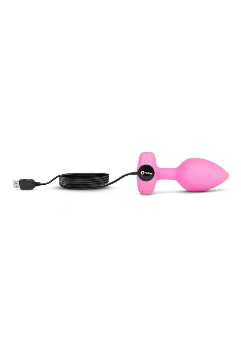 B-Vibe Vibrating Remote Control Heart Plug - Puppy's Aesthetics