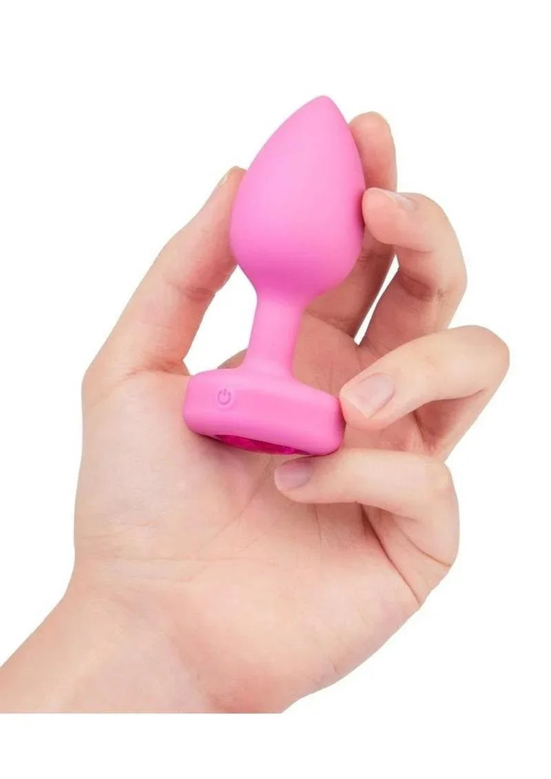 B-Vibe Vibrating Remote Control Heart Plug - Puppy's Aesthetics