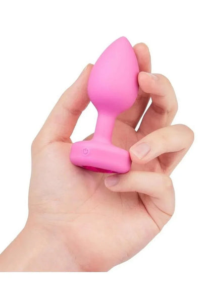 B-Vibe Vibrating Remote Control Heart Plug - Puppy's Aesthetics