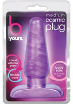 Purple Cosmic Plug Flexible Butt Plug