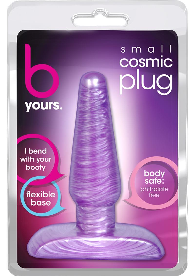 Purple Cosmic Plug Flexible Butt Plug