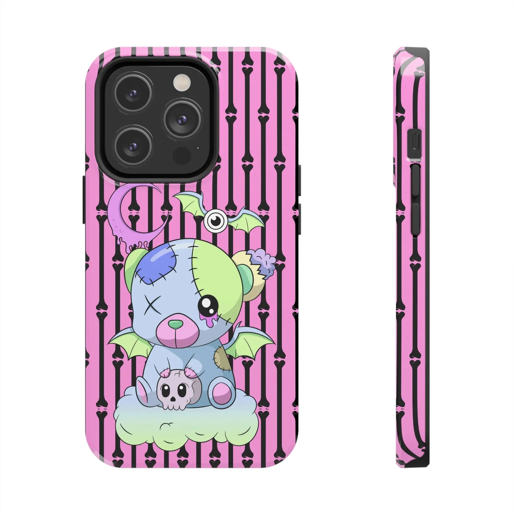 Pastel Goth Bear Tough Phone Case iPhone 14 Pro