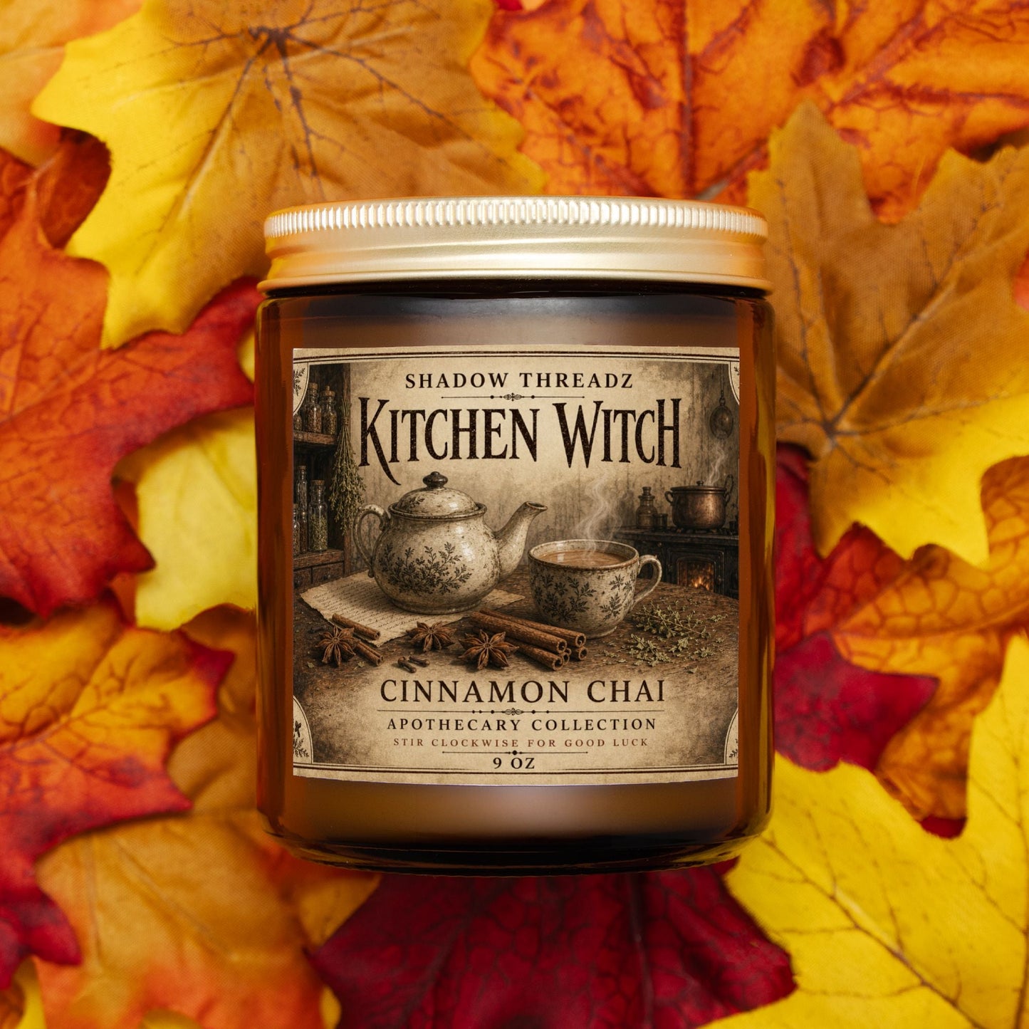 Kitchen Witch Candle 9oz