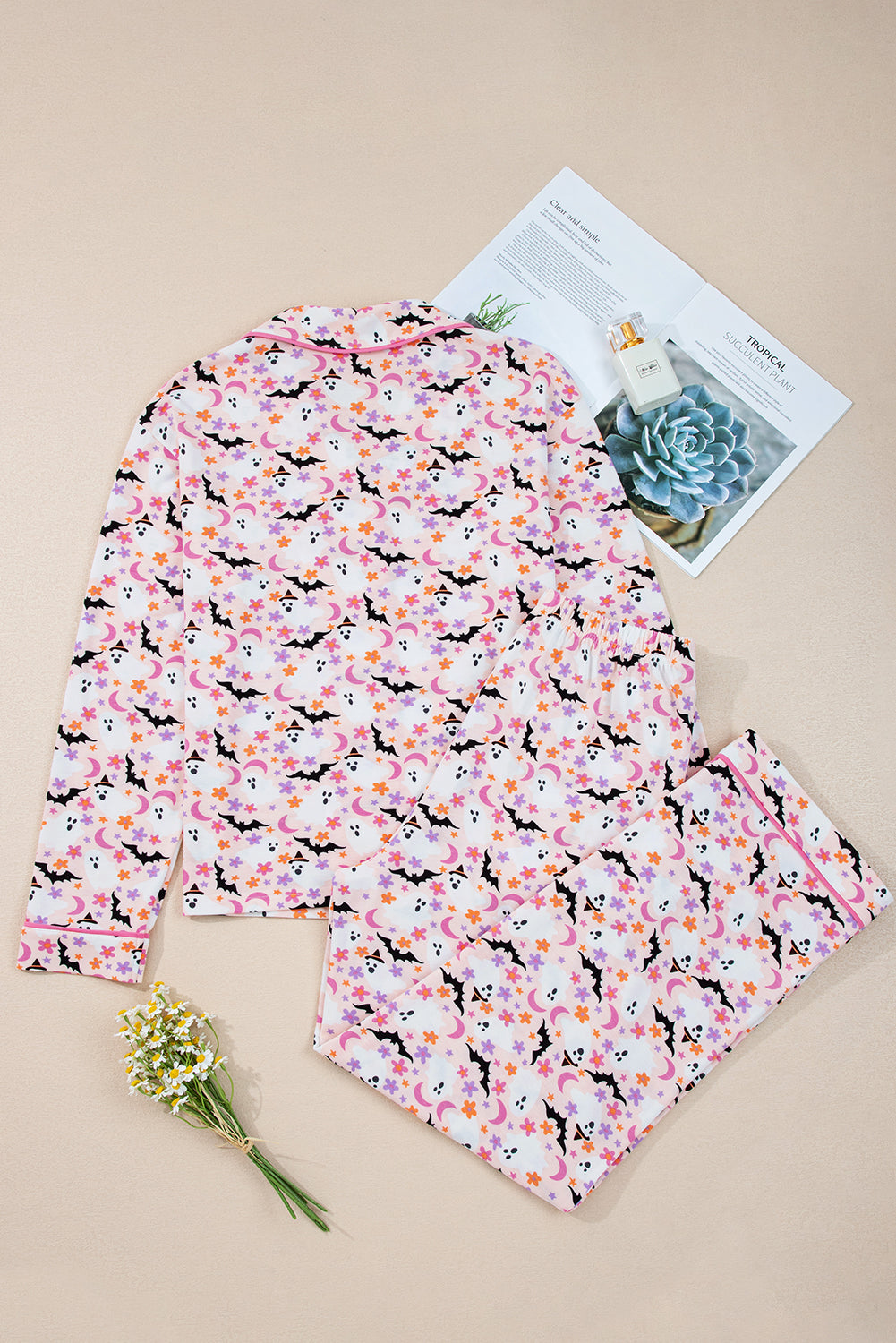 Boo-tiful Blossoms Pajama Set